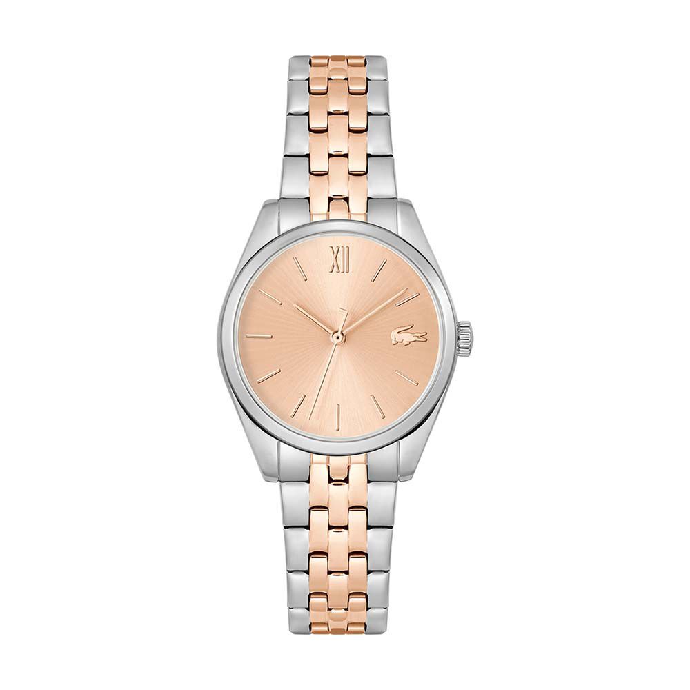Montre Lacoste Tuilerie Bicolore Doré / Rose - Montres classiques Femme | Marc Orian
