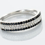 Bague Maissara Or Blanc Diamant - Bagues pierres pr&eacute;cieuses Femme | Marc Orian