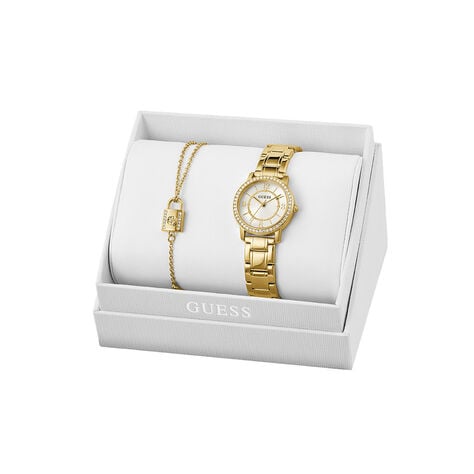 Coffret De Montre Guess Melody Blanc - Montres &eacute;tanches Femme | Marc Orian