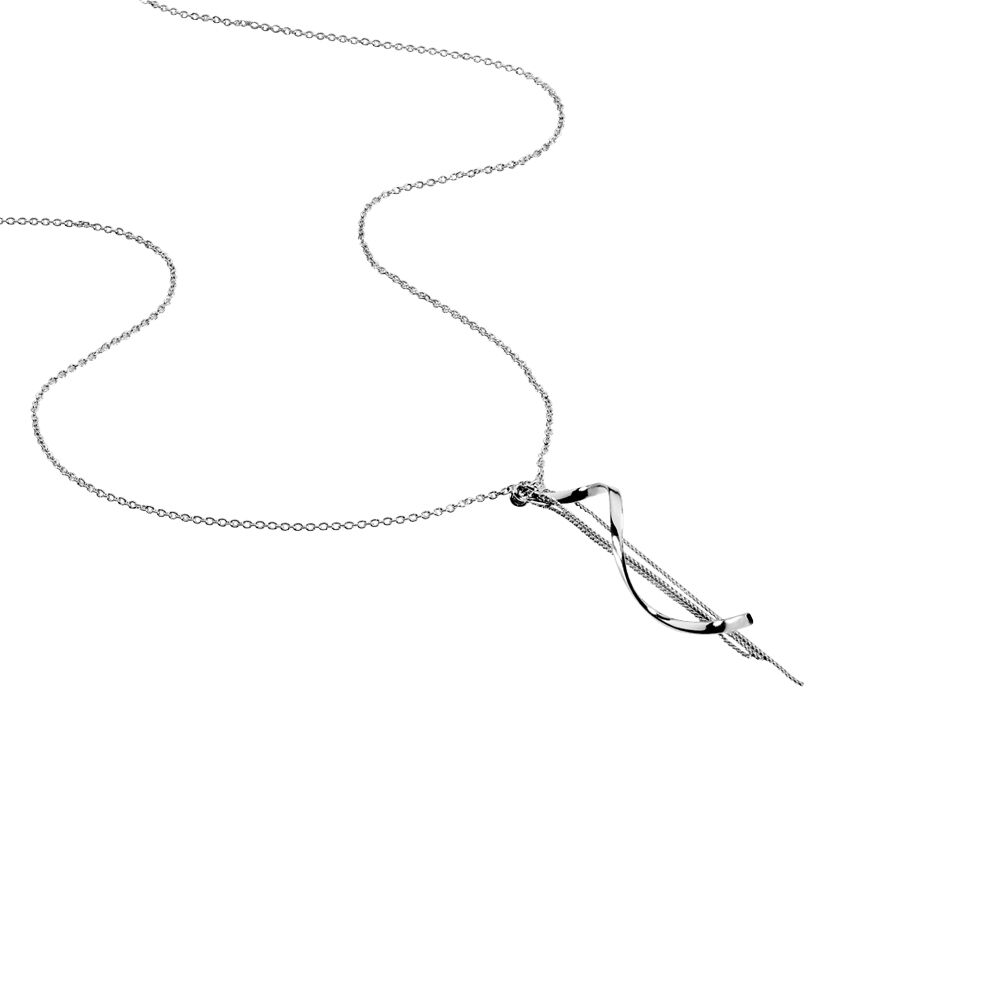 Collier Rizlaine Argent Blanc - Colliers Femme | Marc Orian