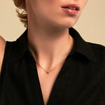 Collier Poem Argent Jaune Topaze Bleu Sky - Colliers avec pierres Femme | Marc Orian