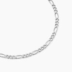 Collier Vivian Argent Blanc - Chaines Homme | Marc Orian