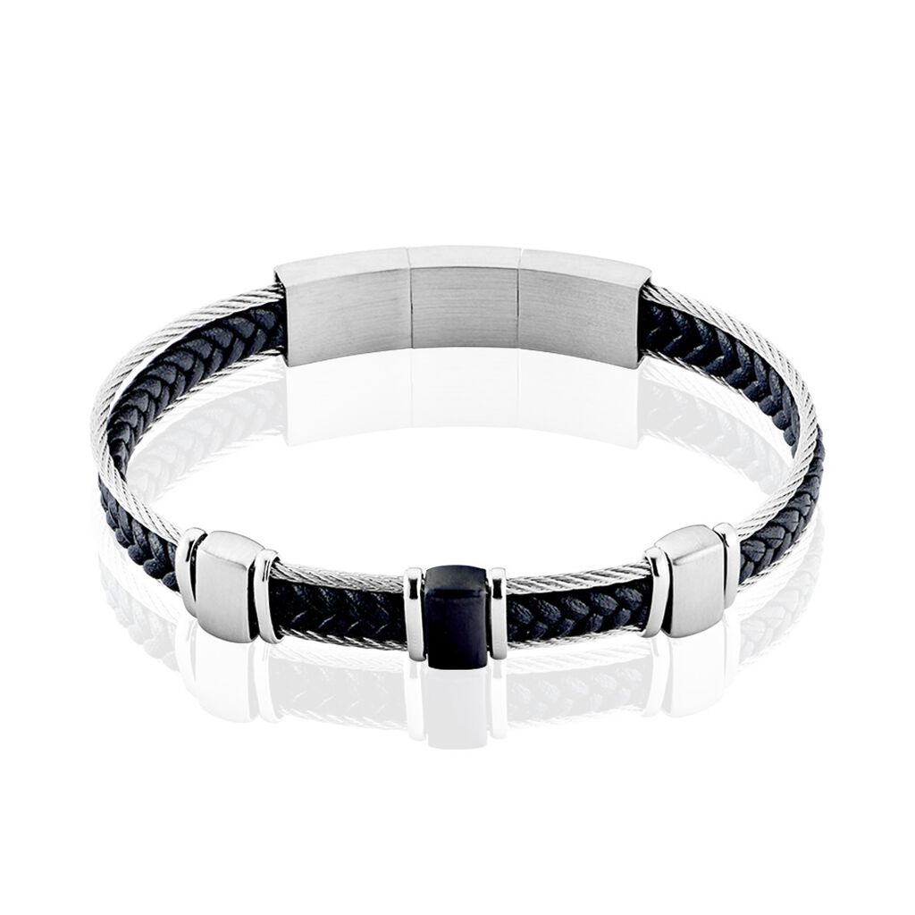 Bracelet Jourdan Cook Acier Bicolore - Bracelets cha&icirc;nes Homme | Marc Orian