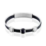Bracelet Jourdan Cook Acier Bicolore - Bracelets cha&icirc;nes Homme | Marc Orian