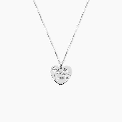 Collier Aemilia Argent Blanc - Colliers fantaisie Femme | Marc Orian
