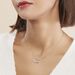 Collier Yalaz Argent Blanc Oxyde De Zirconium - Colliers avec pierres Femme | Marc Orian