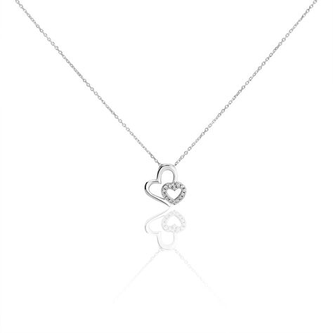 Collier Niagale Or Blanc Diamant - Colliers Femme | Marc Orian