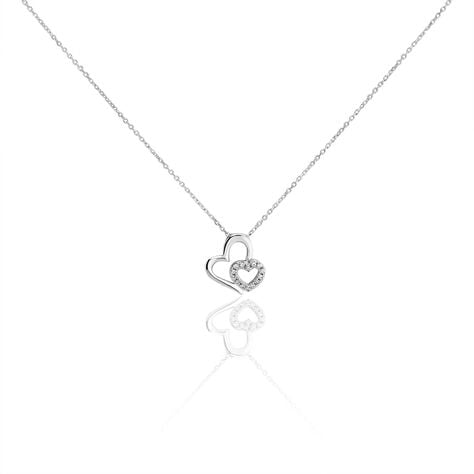 Collier Niagale Or Blanc Diamant - Colliers Femme | Marc Orian