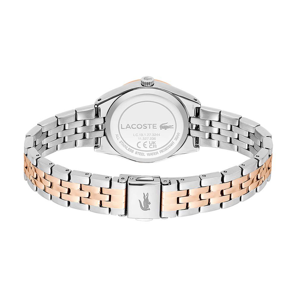 Montre Lacoste Tuilerie Bicolore Doré / Rose - Montres classiques Femme | Marc Orian