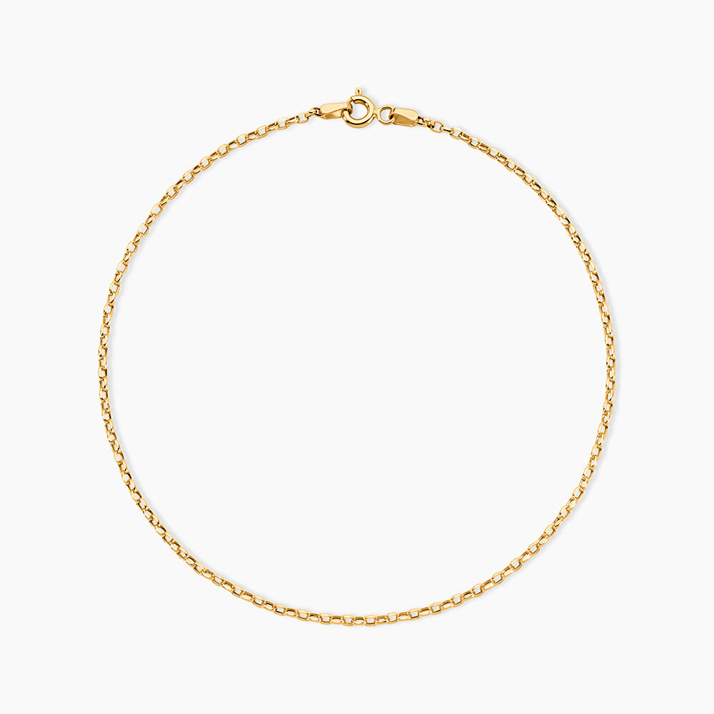 Cha&icirc;ne De Cheville Jahleel Or Jaune - Chaines de cheville Femme | Marc Orian