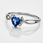 Bague Argent Blanc Avalon Oxyde De Zirconium - Bijoux fantaisie Femme | Marc Orian