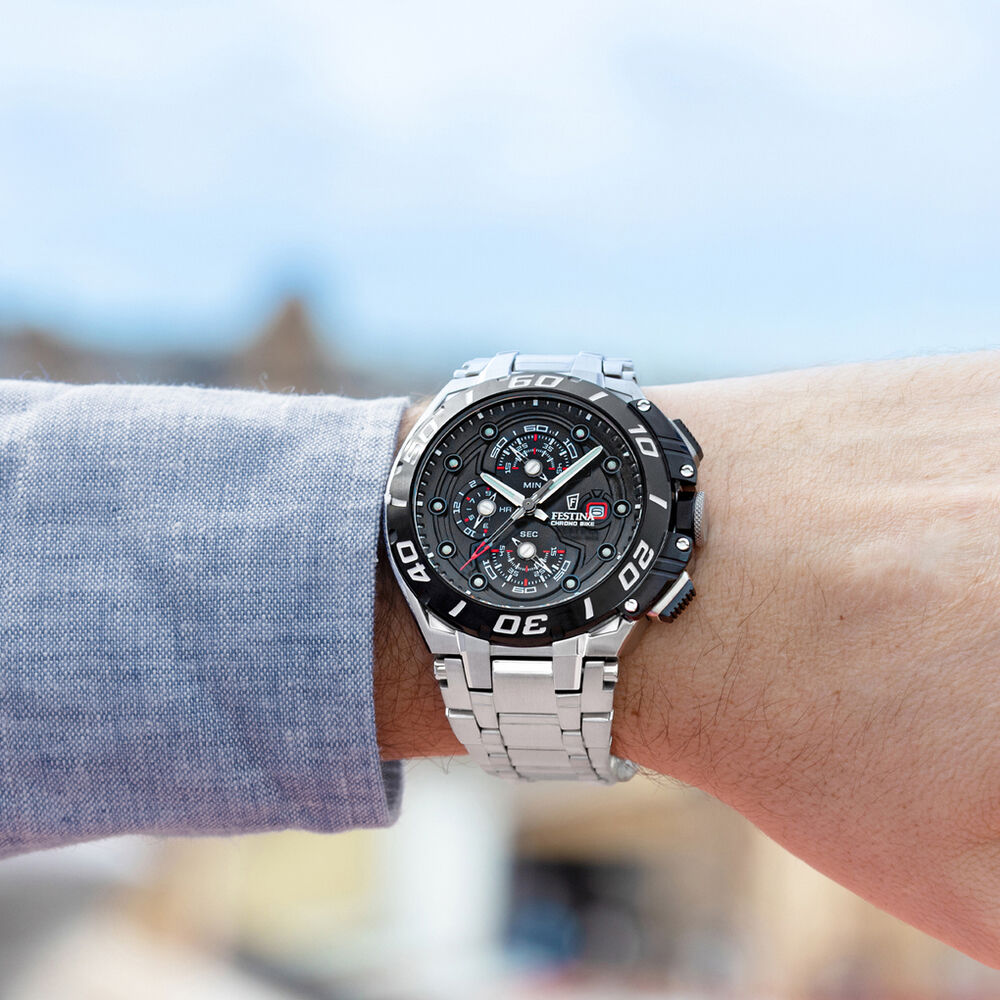 Montre Festina Chrono Bike 6 Noir - Montres &eacute;tanches Homme | Marc Orian