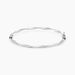 Bracelet Jonc Nathaelae Argent Blanc - Bracelets joncs Femme | Marc Orian