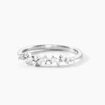 Bague Eclat D'Aurore Argent Blanc Oxyde De Zirconium - Bijoux fantaisie Femme | Marc Orian