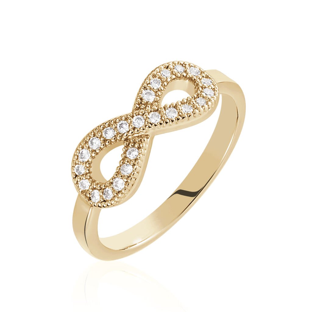 Bague Merane Plaqué Or Jaune Oxyde De Zirconium - Bijoux fantaisie Femme | Marc Orian