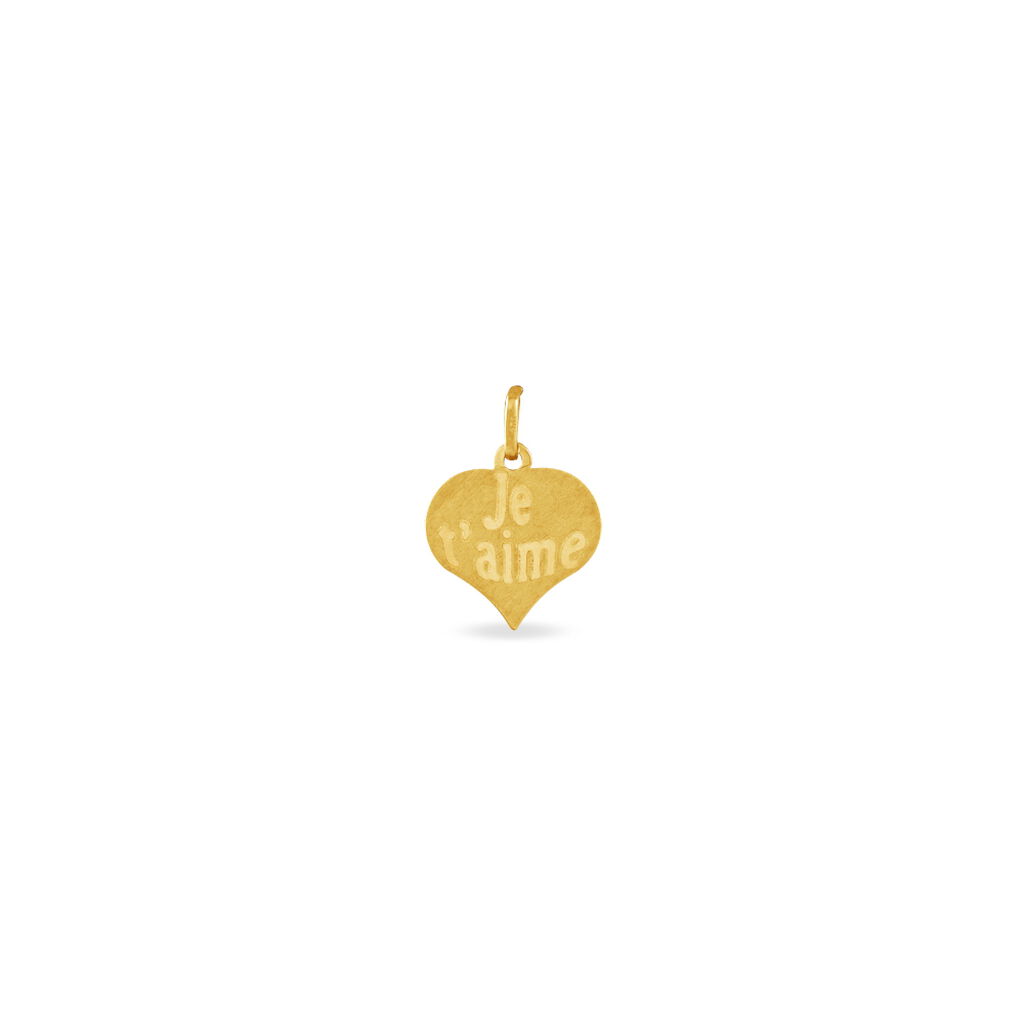 Pendentif Eudocie Coeur Message Or Jaune - Pendentifs Femme | Marc Orian