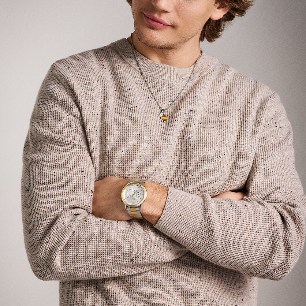 Montre Fossil Neutra Chrono Argenté - Montres étanches Homme | Marc Orian