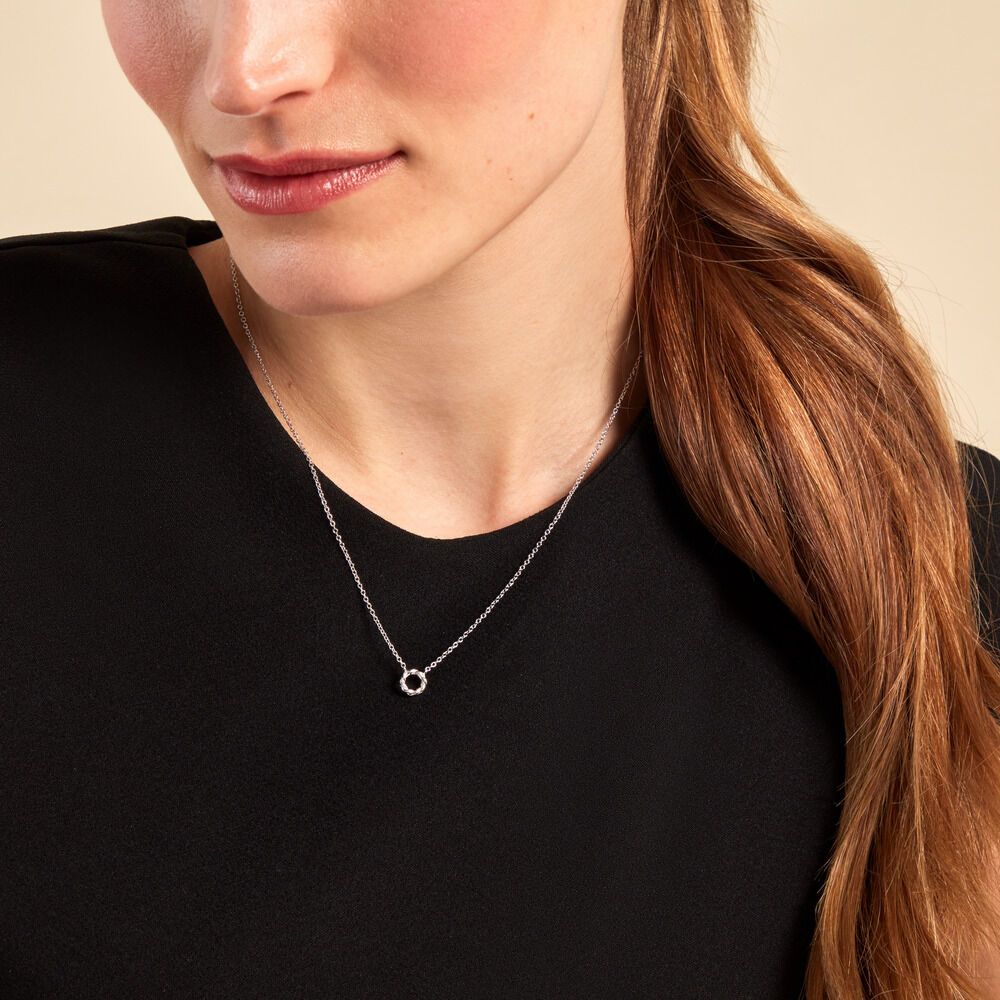 Collier Winona Argent Blanc - Colliers Femme | Marc Orian