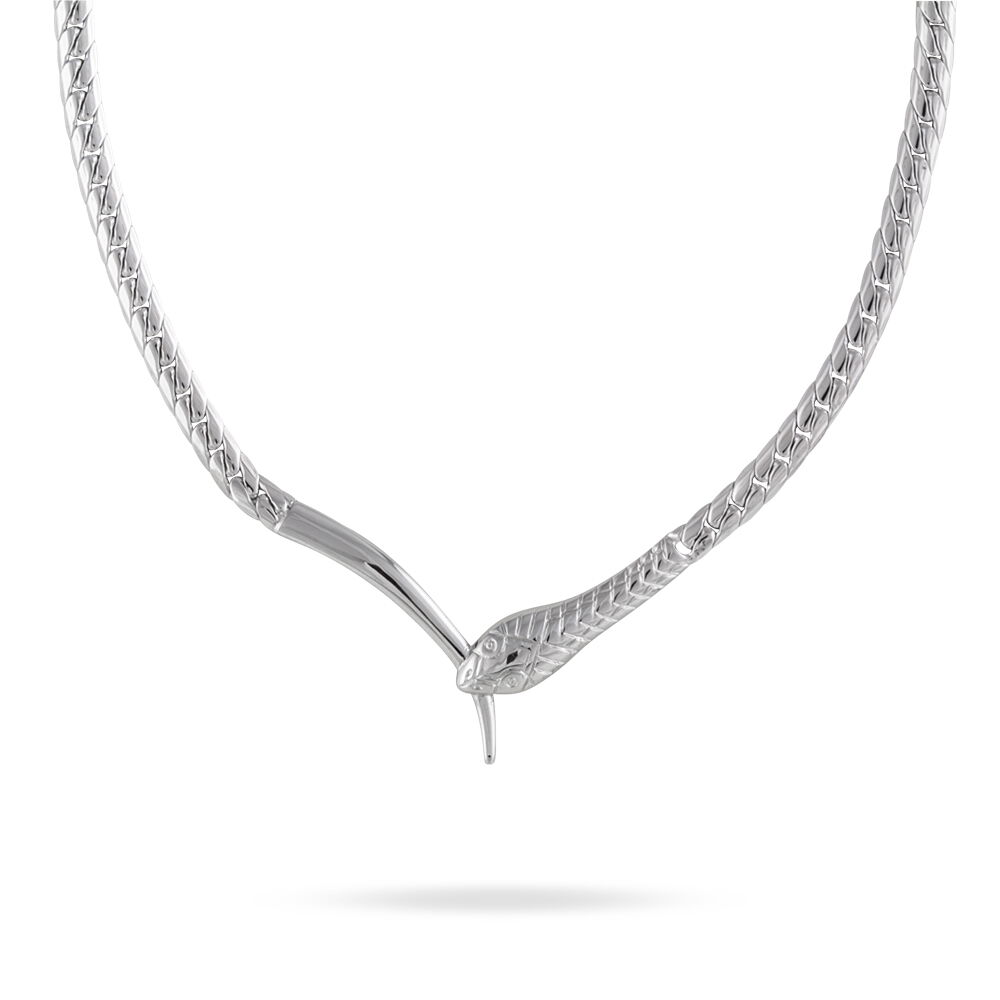 Collier Tennessie Argent Blanc - Chaines Femme | Marc Orian