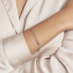 Bracelet Argent Tricolore Bop - Bracelets chaînes Femme | Marc Orian