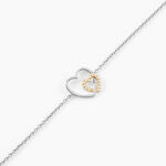 Bracelet Ticia Or Jaune Argent Blanc Oxyde De Zirconium - Bracelets cha&icirc;nes Femme | Marc Orian