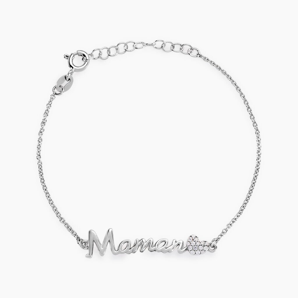 Bracelet Rera Argent Blanc Oxyde De Zirconium - Bracelets chaînes Femme | Marc Orian
