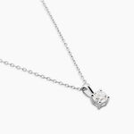 Collier Aphrodite Or Blanc Diamant Synthetique - Colliers avec pierres Femme | Marc Orian