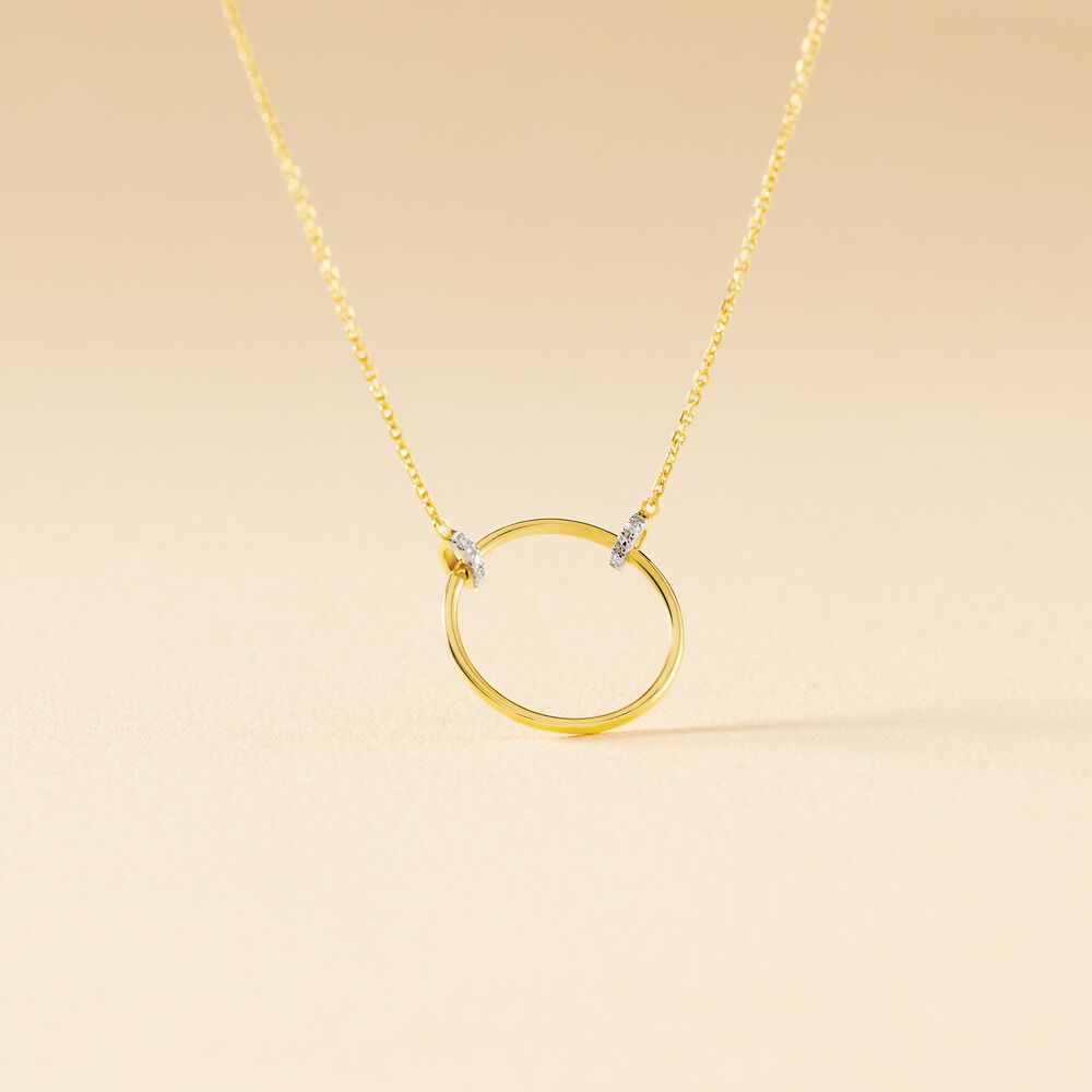 Collier Proserpine Or Jaune Diamant - Colliers avec pierres Femme | Marc Orian