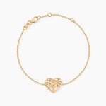 Bracelet Rom&eacute;e Plaqu&eacute; Or Jaune Oxyde De Zirconium - Bracelets fantaisie Femme | Marc Orian