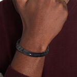 Bracelet Tommy Hilfiger Nelson Acier Noir - Bracelets cha&icirc;nes Homme | Marc Orian