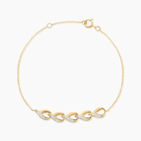 Bracelet Khayrat Or Jaune Diamant - Bracelets chaînes Femme | Marc Orian