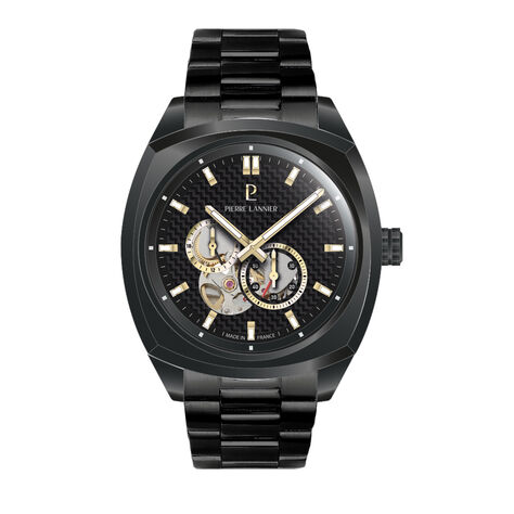 Montre Pierre Lannier Arcadius Noir - Nouveautés Homme | Marc Orian