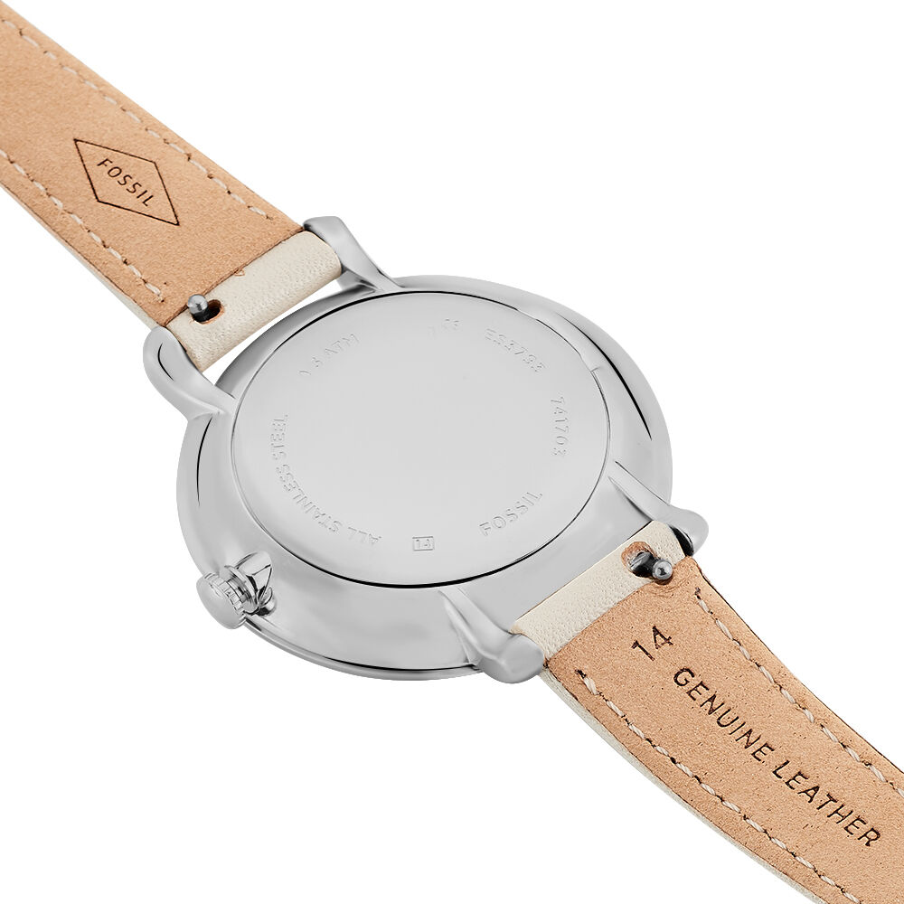 Montre Fossil Jacqueline Blanc - Montres classiques Femme | Marc Orian