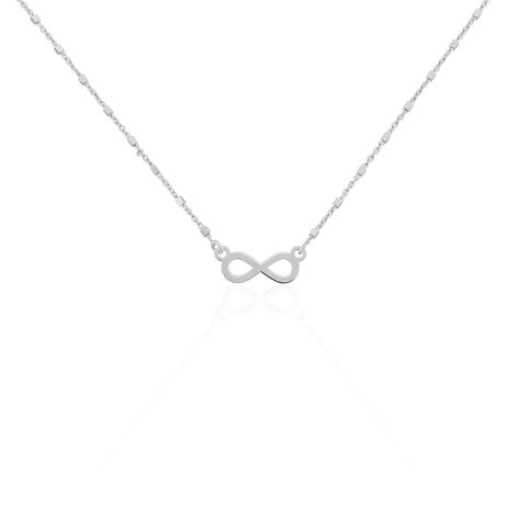 Collier Zelee Argent Blanc - Colliers Femme | Marc Orian