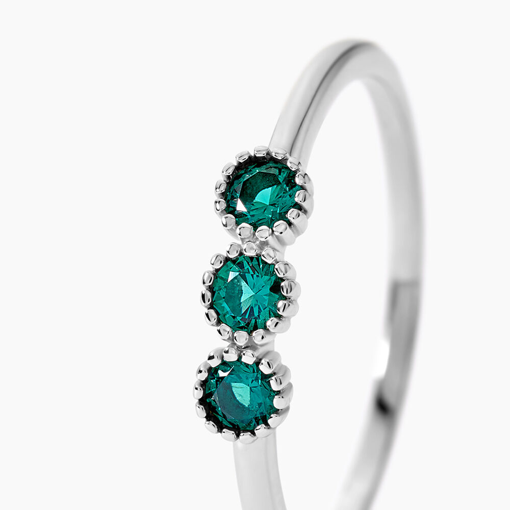 Bague Kasey Argent Blanc Oxyde De Zirconium - Bijoux fantaisie Femme | Marc Orian