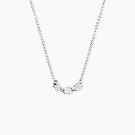 Collier Nissa Argent Blanc - Colliers fantaisie Femme | Marc Orian