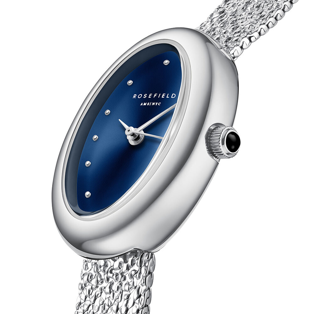 Montre Rosefield Ovale Bleu - Montres &eacute;tanches Femme | Marc Orian