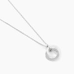 Collier Grizzel Argent Blanc Oxyde De Zirconium - Colliers avec pierres Femme | Marc Orian