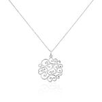 Collier Floride Argent Blanc - Colliers fantaisie Femme | Marc Orian