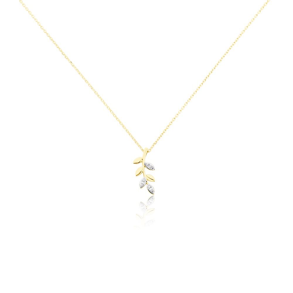 Collier Palmiro Or Jaune Diamant -  Femme | Marc Orian