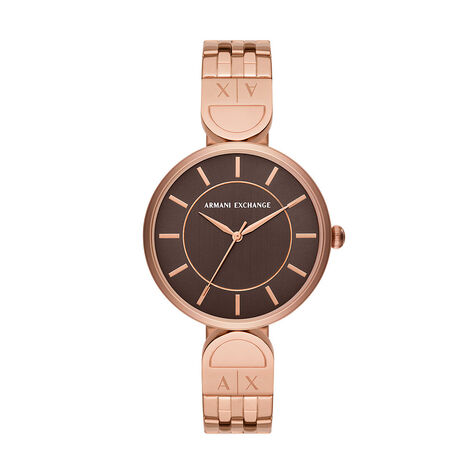 Montre Armani Exchange Marron - Montres Femme | Marc Orian