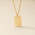 Collier Phebus Him Acier Jaune - Colliers fantaisie Homme | Marc Orian