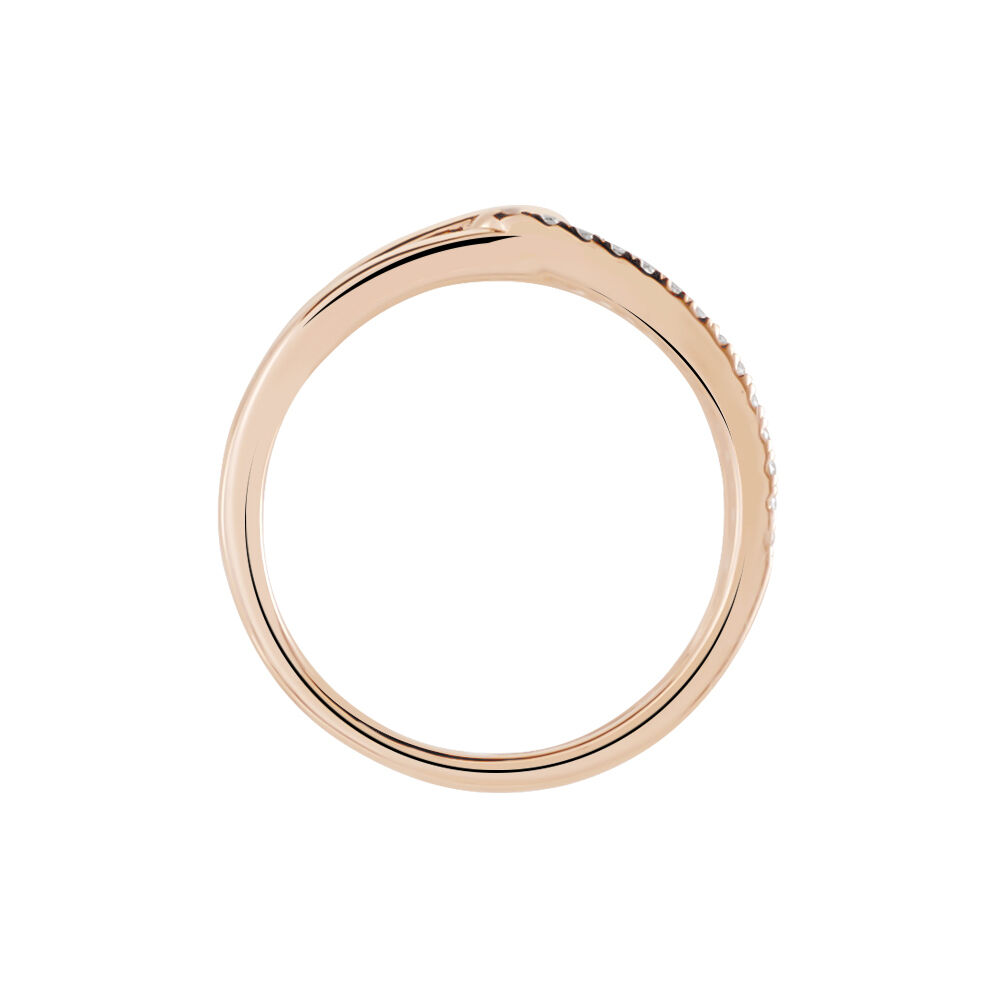 Bague Jessie Argent Rose Oxyde De Zirconium - Bagues avec pierre Femme | Marc Orian