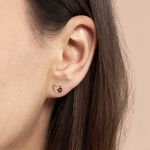 Boucles D'oreilles Puces Or Jaune Syringa Smalto - Puces Enfant | Marc Orian