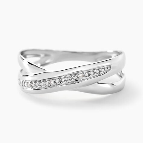 Bague Or Blanc Diamants - Bagues pierres précieuses Femme | Marc Orian