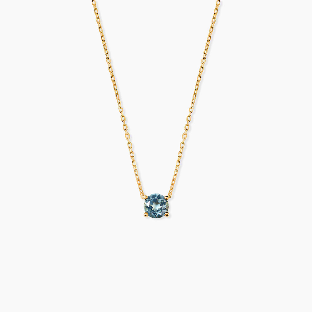Collier Safae Or Jaune Topaze - Colliers avec pierres Femme | Marc Orian
