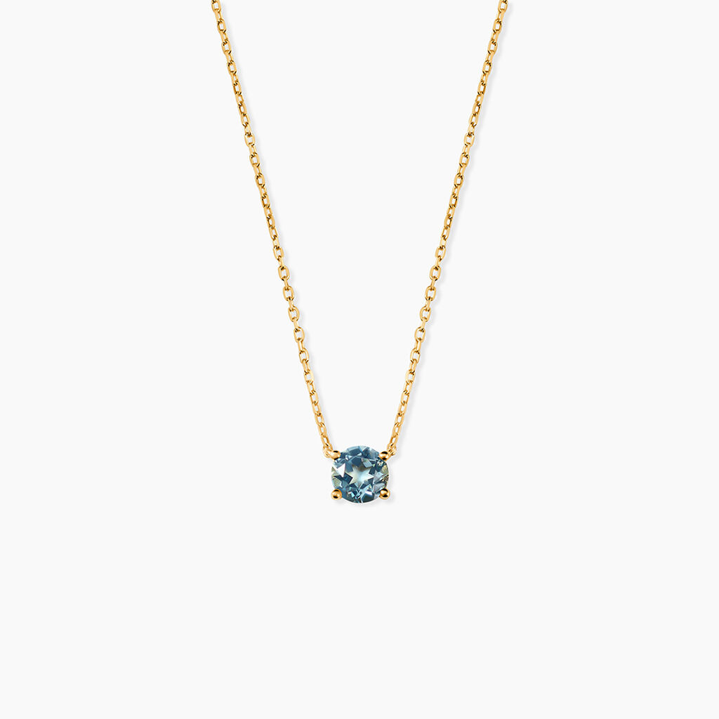 Collier Safae Or Jaune Topaze - Colliers avec pierres Femme | Marc Orian
