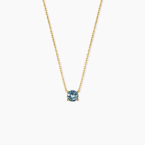Collier Safae Or Jaune Topaze - Colliers avec pierres Femme | Marc Orian