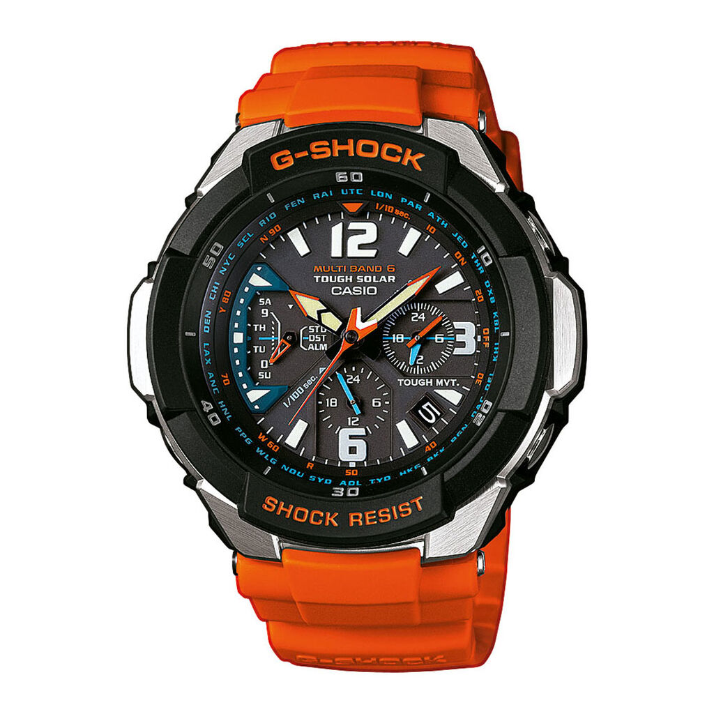 Montre Hybride Casio G-shock Gravitymaster Noir - Montres connect&eacute;es Homme | Marc Orian