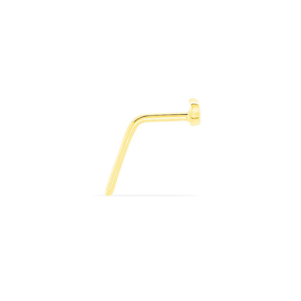 Piercing De Nez Deodate Lune Or Jaune - Piercing Nez Femme | Marc Orian